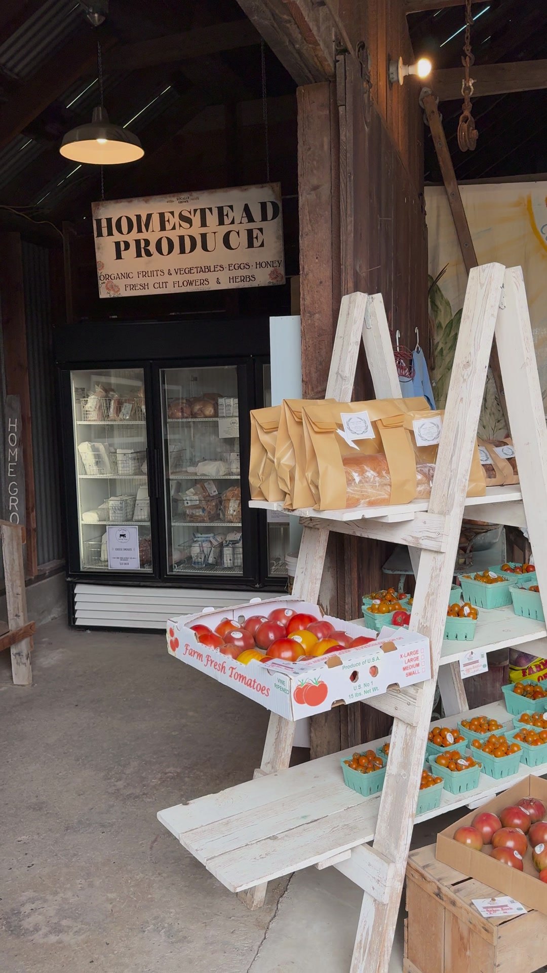 The Homestead Produce farm stand